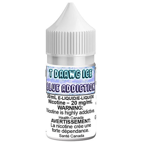 Blue Addiction Ice SALT by T Daawg Labs - Salt Nicotine Eliquid