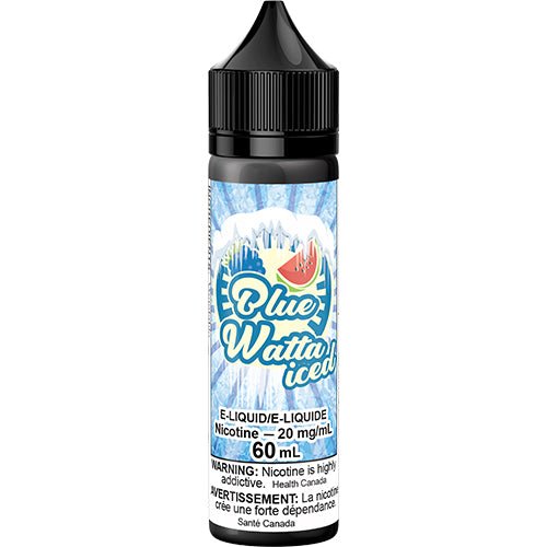 Blue Watta Iced Salt Nic Vape Juice 30mL 60mL 100mL  Queen City Vapes