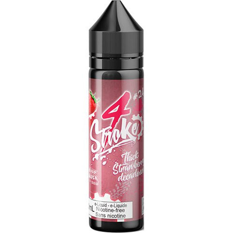 4 Stroke by Cloud Haven E-liquid - #24 Thick Strawberry Decadence - Eliquid - QCV