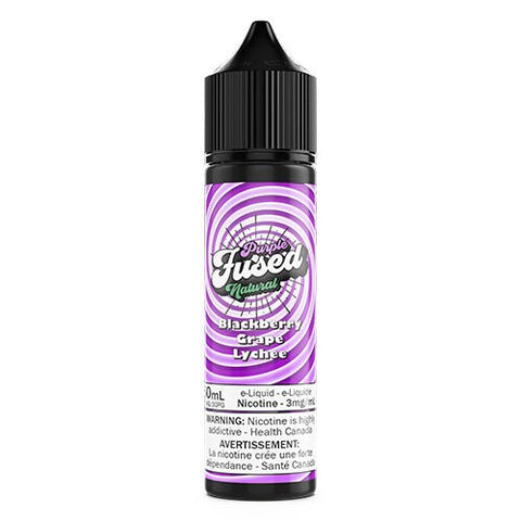 Fused eLiquids by Creative Clouds Canada - Purple Natural - Eliquid - QCV