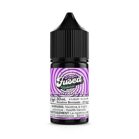 Fused eLiquids by Creative Clouds Canada - Purple Natural SALT - Salt Nicotine Eliquid - QCV