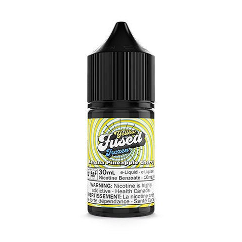 Fused eLiquids by Creative Clouds Canada - Yellow Frozen SALT - Salt Nicotine Eliquid - QCV