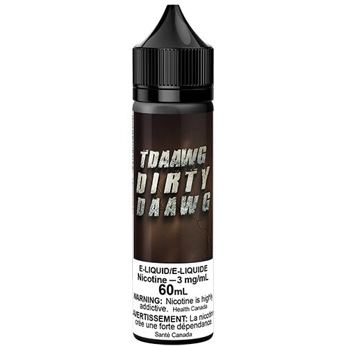 Jus de vape Dirty Daawg 60 ml 100 ml Queen City Vapes Jus de vape Dirty Daawg 60 ml 100 ml Queen City Vapes