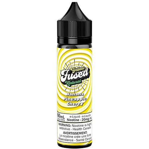 Fused eLiquids by Creative Clouds Canada - Yellow Natural SALT - Salt Nicotine Eliquid - Queen City Vapes