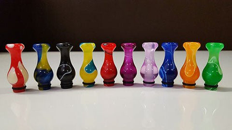 510 Drip Tip - Acrylic Vase Style - Drip Tip - QCV