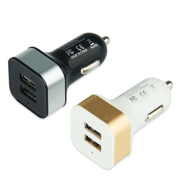 Chargeur Double Prise USB 2,1A Universel Adaptateur Allume Cigare Voiture  Auto