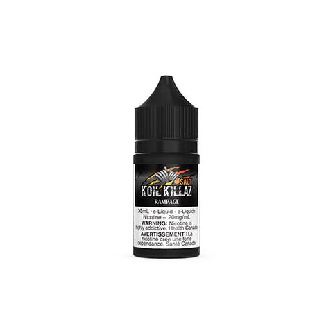 Koil Killaz Salt E-Liquid - Rampage - Salt Nicotine Eliquid