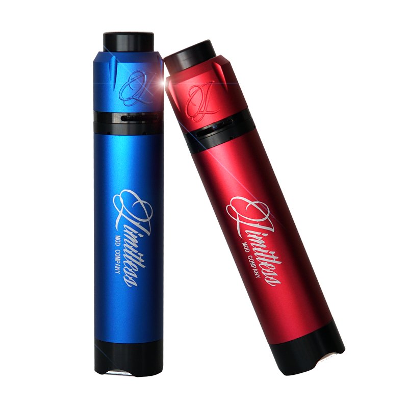 Limitless Mod Co. Mech Mod V2 Sleeve & RDA Cap | Mechanical Mods Queen City Vapes Limitless Mod Co. Mech Mod V2 Sleeve & RDA Cap | Mechanical Mods Queen City Vapes