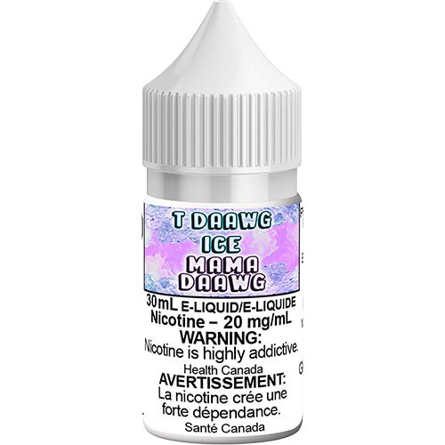 Mama Daawg Ice SALT by T Daawg Labs - Salt Nicotine Eliquid - Queen City Vapes