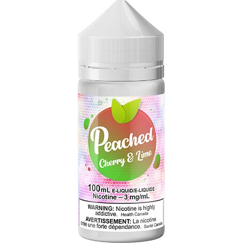 Peached Cherry & Lime Vape Juice 60mL 100mL Queen City Vapes Peached Cherry & Lime Vape Juice 60mL 100mL Queen City Vapes