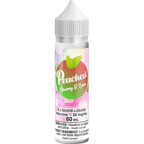 Peached by Alchemist Labs E-Juice - Cherry & Lime SALT - Salt Nicotine Eliquid - Queen City Vapes