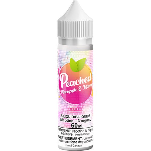 Peached Pineapple & Mango Vape Juice 60mL 100mL  Queen City Vapes