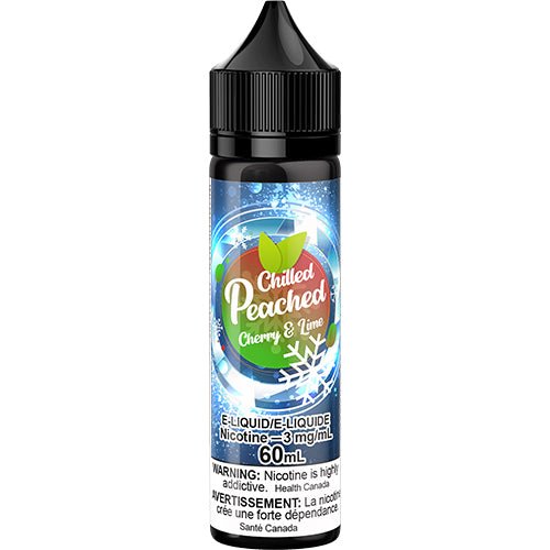 Peached Chilled Cherry & Lime Vape Juice 60mL 100mL – Queen City Vapes