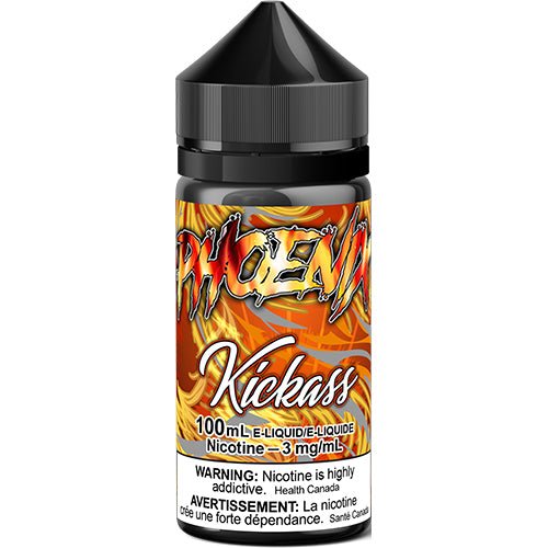 phoenix vape juice Phoenix Kickass Vape Juice 60mL 100mL – Queen City Vapes