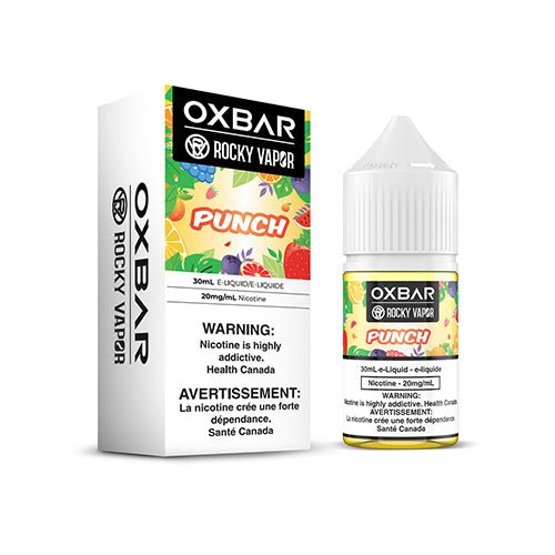 Rocky Vapor x Oxbar E-Liquids - Punch - Salt Nicotine Eliquid