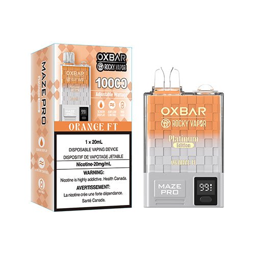 OXBAR x Rocky Vapor MAZE PRO Platinum Disposable Vape - Disposables