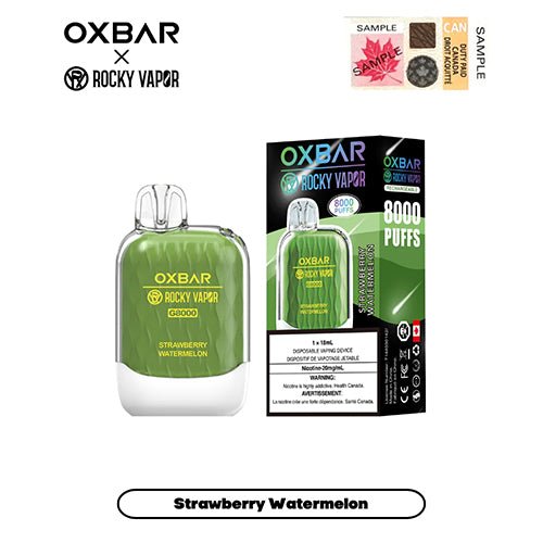 OXBAR x Rocky Vapor G8000 Rechargeable Disposable Vape - Disposables