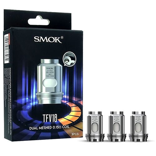 Rsistances de remplacement SMOK TFV18 - Rsistances de vape - Queen City Vapes Rsistances de remplacement SMOK TFV18 - Rsistances de vape - Queen City Vapes