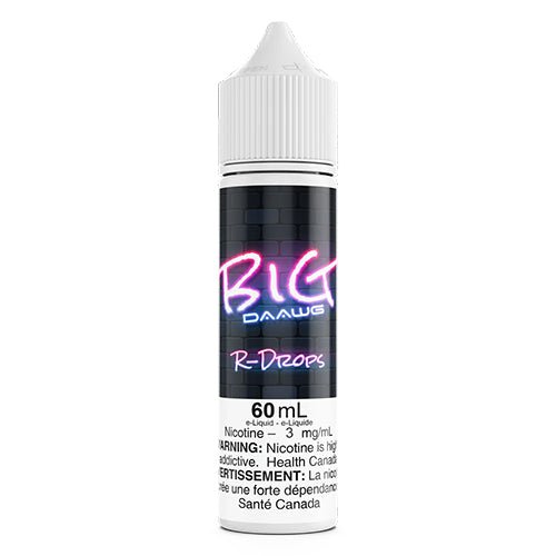 Big Daawg R-Drops Vape Juice 60mL 100mL Queen City Vapes Big Daawg R-Drops Vape Juice 60mL 100mL Queen City Vapes