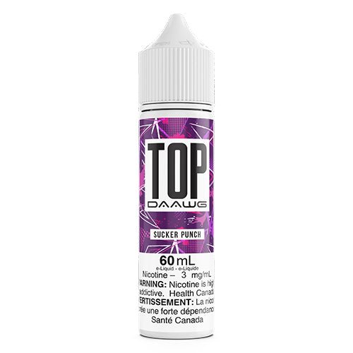 Top Daawg Sucker Punch Vape Juice 60mL 100mL Queen City Vapes Top Daawg Sucker Punch Vape Juice 60mL 100mL Queen City Vapes