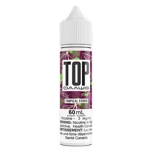 tropical storm vape flavor Top Daawg Tropical Storm Vape Juice 60mL 100mL – Queen City Vapes
