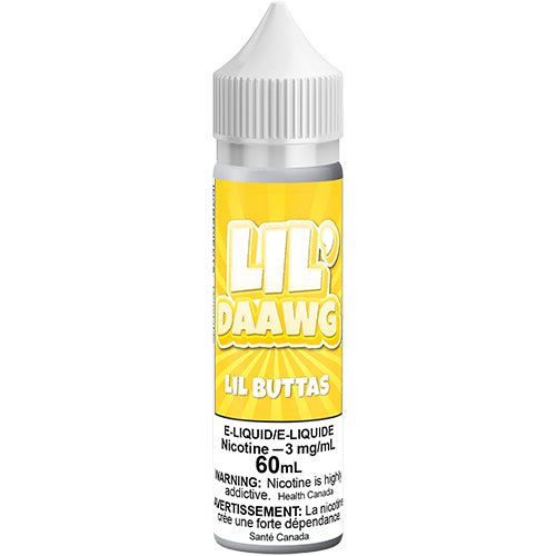 Lil' Daawg Lil' Buttas Vape Juice 60mL 100mL – Queen City Vapes