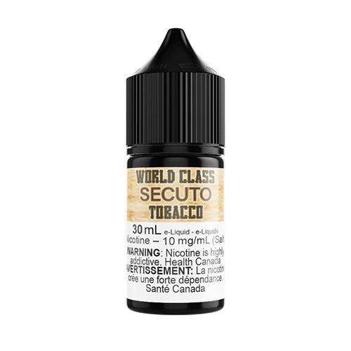 Tabacs de classe mondiale Secuto Salt Nic Vape Juice 30 ml 60 ml Queen City Vapes Tabacs de classe mondiale Secuto Salt Nic Vape Juice 30 ml 60 ml Queen City Vapes