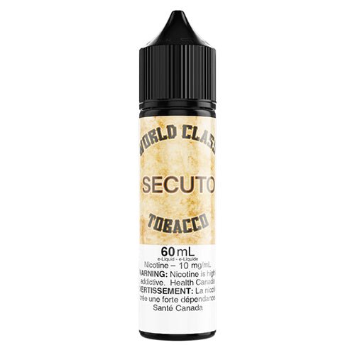 World Class Tobacco Secuto Salt Nic Vape Juice 30mL 60mL  Queen City Vapes