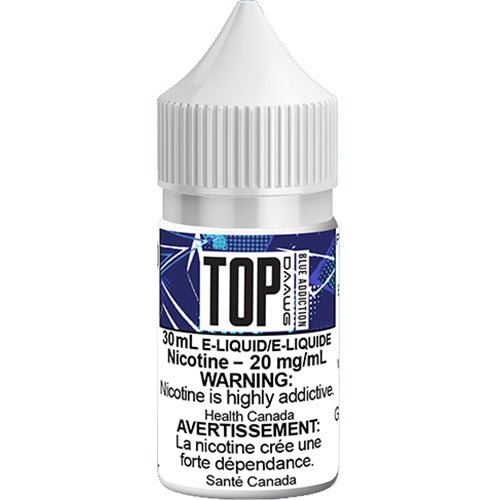 Top Daawg by T Daawg Labs - Blue Addiction SALT - Salt Nicotine Eliquid - Queen City Vapes