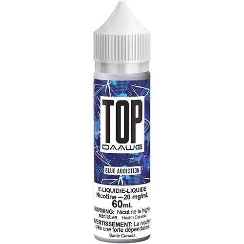 Top Daawg by T Daawg Labs - Blue Addiction SALT - Salt Nicotine Eliquid