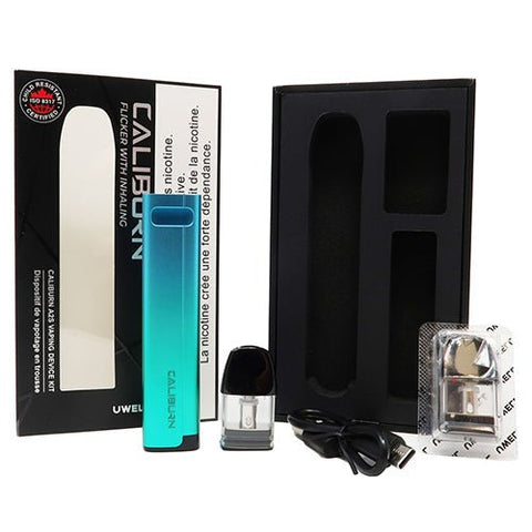 UWell Caliburn A2S Pod System Starter Kit - Vape Kit - Queen City Vapes
