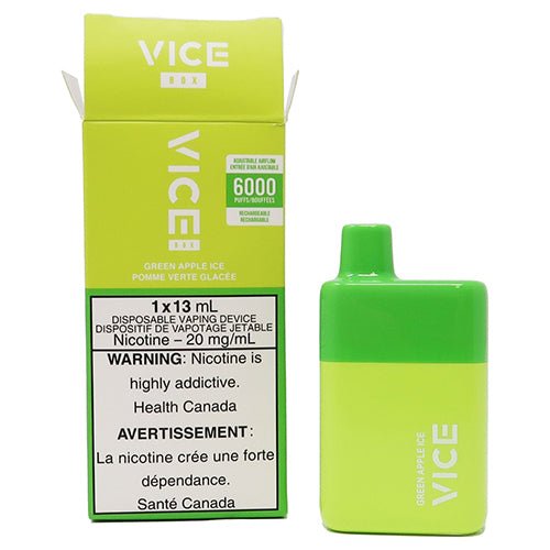 VICE Box 6000 Puff Rechargeable Disposable Vape - Disposable Pod - QCV