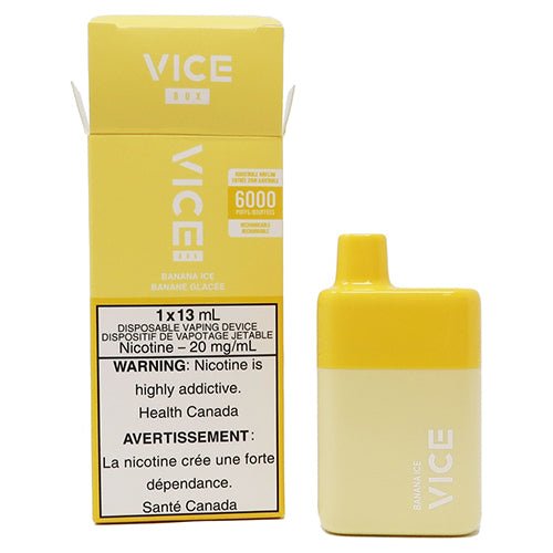 VICE Box 6000 Puff Rechargeable Disposable Vape - Disposable Pod - QCV